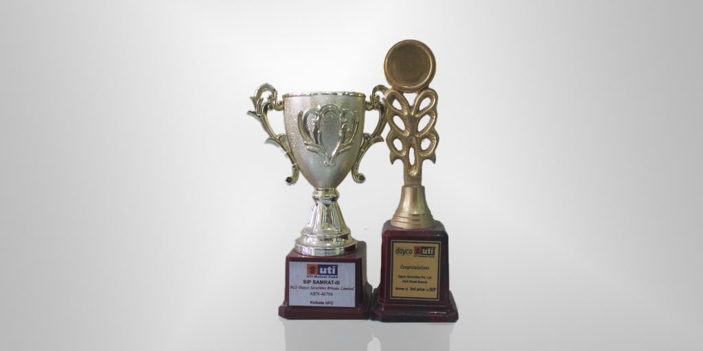 SIP Samrat FY 2016-2017 Mutual Fund awards & achievements of Dayco